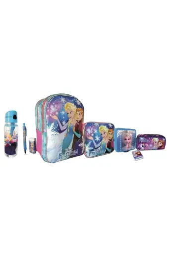 Frozen Lisanslı Işıltılı Çanta, Beslenme Çantası,kalem Kutu,beslenme Kabı Ve Suluk