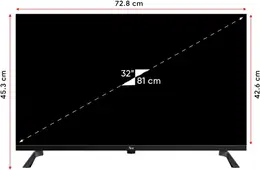 Next YE-32020GFSG4 32" 82 Ekran HD Çerçevesiz Android TV 2
