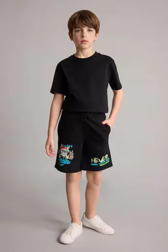 Oversize Şort Erkek Çocuk