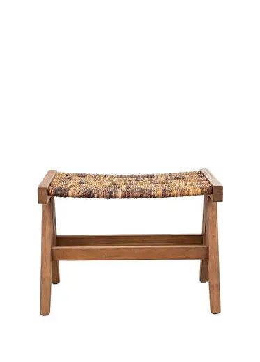 Brawny Teak Ağacı Puf