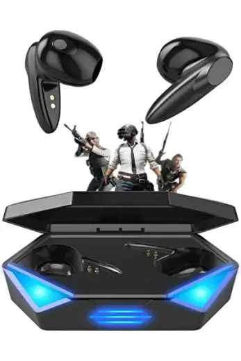 Oyuncu Kulaklığı Kablosuz Kulakiçi Rgb Işıklı Çift Mikrofonlu 3 Modlu Bluetooth 5.2