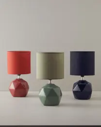 Cubic Seramik Abajur Yeşil 4