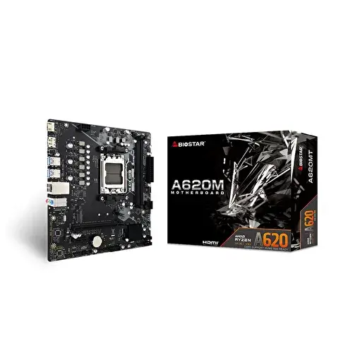 Biostar A620MT-E AM5 DDR5 Micro ATX Anakart