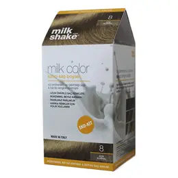 milk_shake Milk Color Eko Kalıcı Saç Boyası Seti 8 Açık Kumral 2