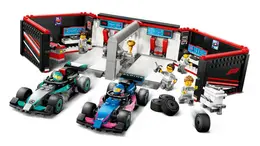60444 LEGO® City F1® Garajı ve Mercedes-AMG ve Alpine Arabaları 3