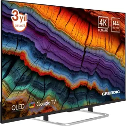 Grundig 65 GQ 800A 65" 164 Ekran Uydu Alıcılı 4K Ultra HD Google Smart QLED TV 2