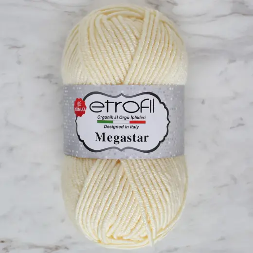 Etrofil Megastar Krem El Örgü İpi - 70299