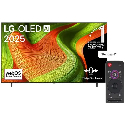 LG OLED83B56LA 83'' 210 Ekran Uydu Alıcılı 4K Ultra HD Smart webOS OLED TV