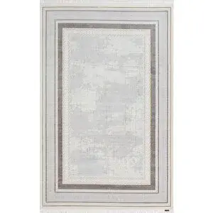 Karmen Halı Trend Tr003s Bej Akrilik Pamuk Modern Yumuşak Mutfak Yatak Odası Salon Oturma Odası Halısı 160x230 cm