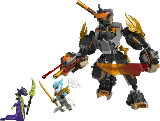 71854 LEGO® NINJAGO® Cole'un Görev Robotu ve Ejderha Zane