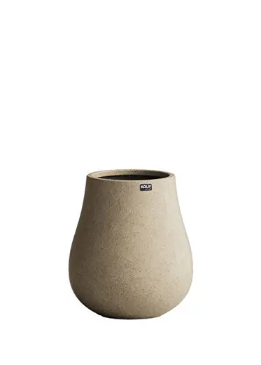Ash Krem Beton Saksı