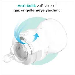 Silver Yavaş Akış PP Biberon 150 ml 12