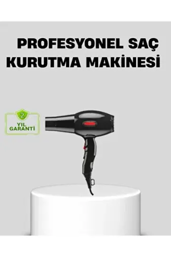 2200 Watt Profesyonel Saç Kurutma Makinesi AC Motorlu Yüksek Performanslı - MMMMMM5405-8107