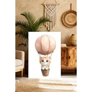 Mgi Design Şık Çocuk Sanatı Tablosu Skandinav Tarzı Kanvas Tablo Lüks Duvar Sanatı | Modern Duvar Dekoru | Salon, Yatak Odası Ve Ofis İçin | Sanatsal Ev Dekorasyonu 35x50 cm