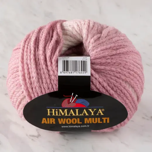 Himalaya Air Wool Multi Ebruli El Örgü İpi - 76121