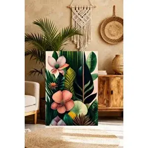 Mgi Design Lüks Çiçek Tablosu Doğa Kanvas Tablo Dekoratif Salon Tablosu | Modern Duvar Dekoru | Salon, Yatak Odası Ve Ofis İçin | Sanatsal Ev Dekorasyonu 70x100 cm