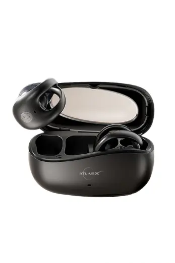 Spovan Atlasx Airclips Bluetooth 5.3 Ows Kablosuz Kanca Kulak İçi Kulaklık