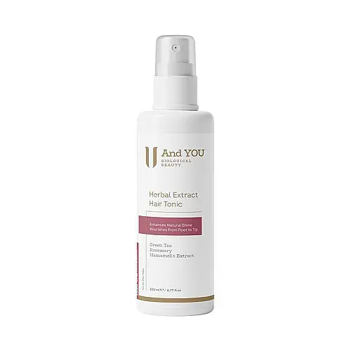 And You Herbal Extract Hair Tonic - Bitkisel Ekstratlı Saç Toniği 200 ml