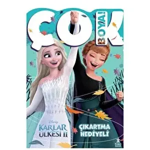 Disney Karlar Ülkesi Çok Boyama Çıkartmalı Kitabı