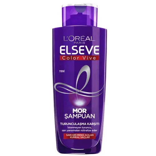 Elseve Turunculaşma Karşıtı Mor Şampuan 200 ml