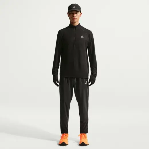 Nike Dri-FIT ACG Dawn Range Erkek Siyah Koşu Eşofman Altı