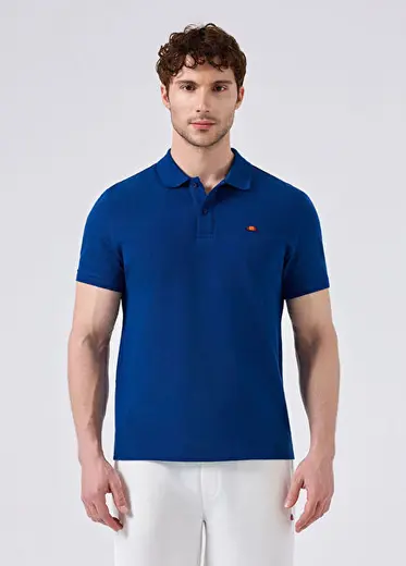 Mavi Polo Yaka Kısa Kollu Erkek T-shirt 6SM5044-BL
