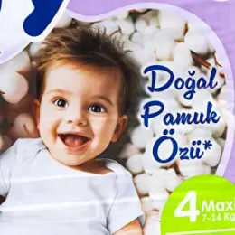 Maxi 4 Numara Bebek Bezi 100 Adet 8