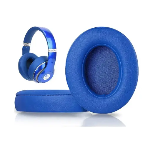 Beats Studio 2.0 ve 3.0 Uyumlu Kulaklık Pedi Studio Apl Kulaklık Süngeri Kulaklık Yastığı Köpük Yalıtım Minder Ped Yastık