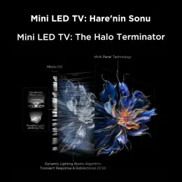 Tcl 75Q6C 4K Ultra HD 75" 190 Ekran Uydu Alıcılı Google Smart MiniLED TV 8
