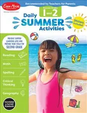 Daily Summer Activities : Between Grades 1 and 2 Activity Book