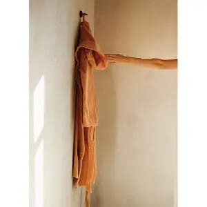 Fine Cotton TerraCotta Bornoz S-M