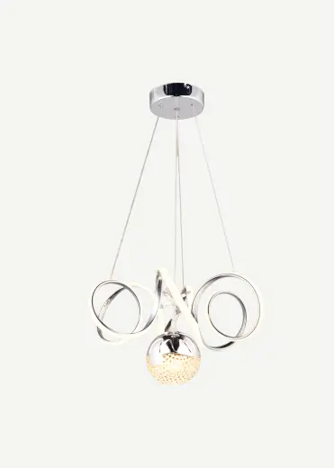 Enzo Led Sarkıt Avize Krom (40x70 cm)