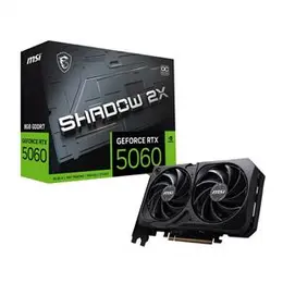 MSI GeForce RTX 5060 SHADOW 2X OC MAX 8 GB GDDR7 128Bit DLSS 4 Ekran Kartı 1
