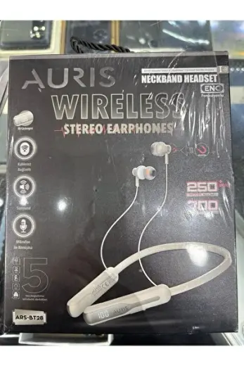 BT28 Bluetooth Boyun Bantlı Lcd Ekranlı Kulak İçi Kulaklık