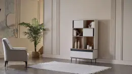 Denver Dolaplı Kitaplık 4
