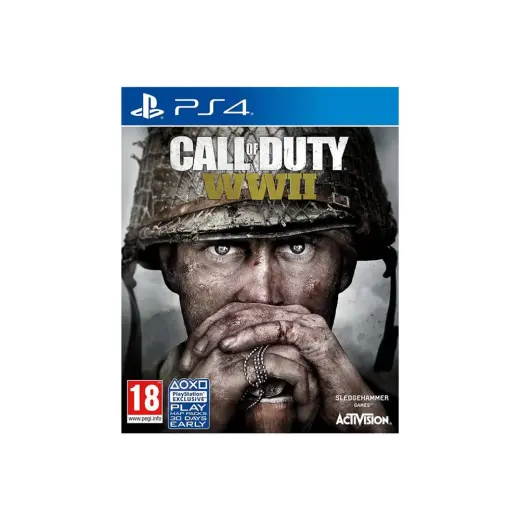 Call Of Duty WWII PS4 Aksiyon Oyunu 18+ Tarihi Savaş Deneyimi ve Multiplayer Desteği