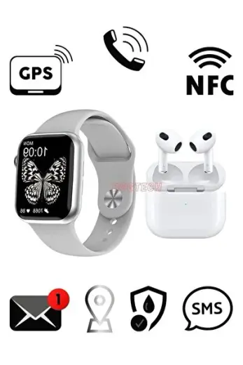 Dtno1 Watch 7 Pro Max Akıllı Saat 3.nesil Bluetooth Kulaklık Ios & Android Uyumlu