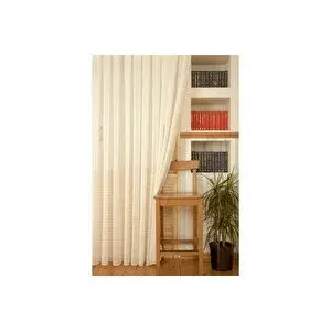 Vivense Massarelli̇ Nopeli̇ Keten Tül Krem Pi̇lesi̇z 350x260
