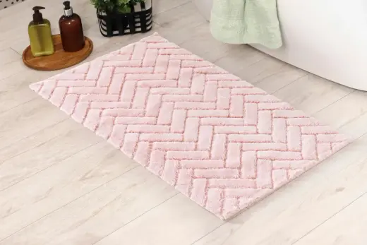 Pamuklu Paspas Zibby Pudra 60x100