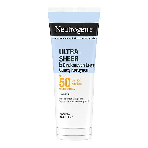 Neutrogena Ultra Sheer Spf50+ Güneş Losyonu 200 ml