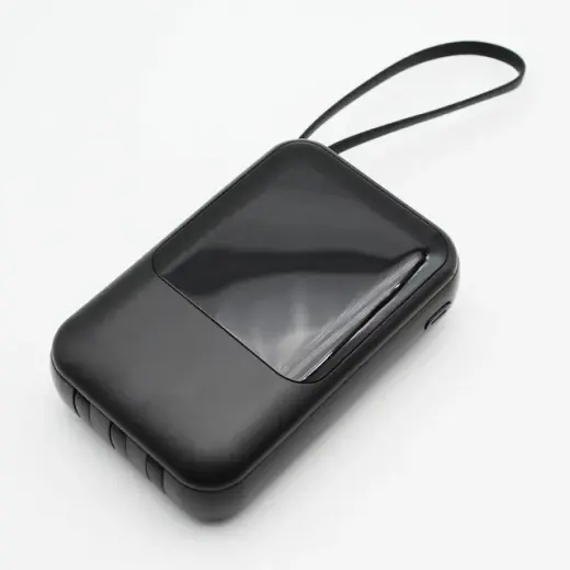 10.000 Mah 22.5w Süper Hızlı Şarjlı Powerbank Taşınabilir Şarj Cihazı Siyah