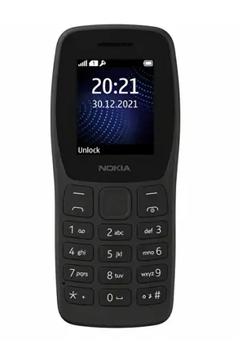 Nokia 106 Dual SIM TA-1114 Tuşlu Cep Telefonu Siyah