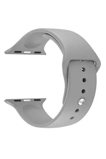 Akıllı Saat Silikon Kordon 42/44 Mm Gri