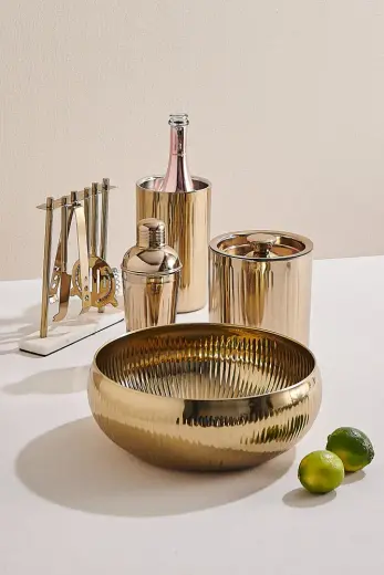 Glitter Şampanya Kovası Gold