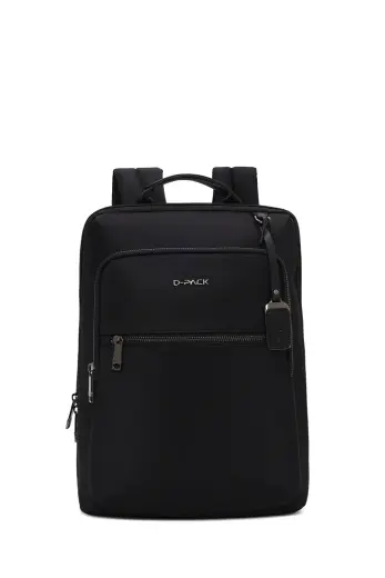 D-pack unisex siyah sırt çantası