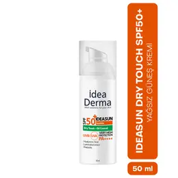 İdea Derma İdeasun Dry Touch SPF50+ Güneş Kremi 50 ml 2