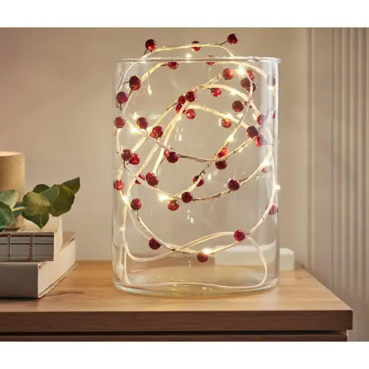 Tchibo Led Parlayan Dal, Kiraz