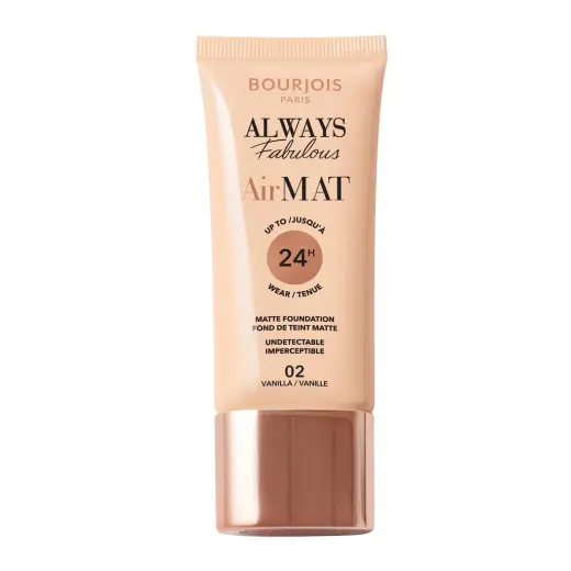 Bourjois Always Fabulous Air Mat Fondöten 02 Vanilla