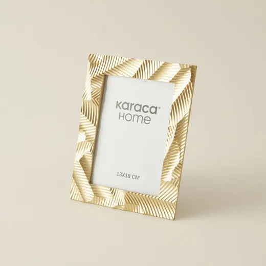 Karaca Home Lana Fotoğraf Çerçevesi Gold 15x20 cm