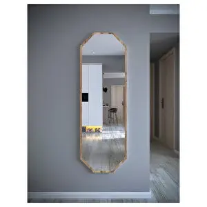 Nysamo 150 Cm Ceviz 6 Gen Duvar Salon Antre Hol Koridor Mutfak Banyo Ofis Aynası